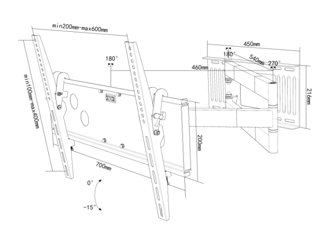 Technische tekening TVB-14