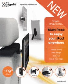 Vogels TMS 304 RingO Multi Pack for iPad 2 en 3 Zwart