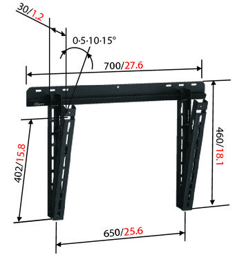 Vogels VFW 140 LCD/Plasma-Wandhalterung