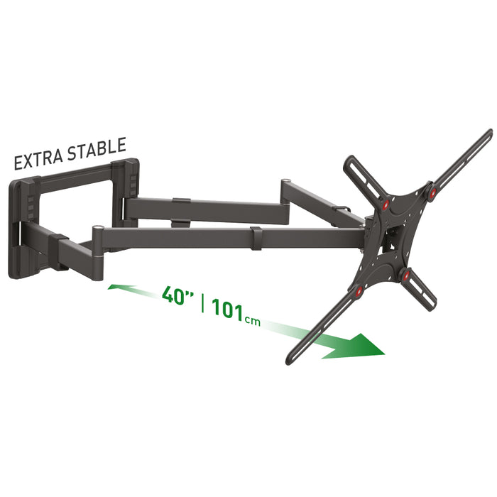 Riesige TV-Halterung | 1 Meter | 13"-80" | Barkan-Reittiere