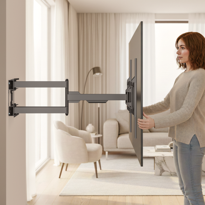 Ultra Heavy-Duty TV Wandhalterung bis 140 Zoll | Full Motion | 125 kg | VESA 1200x900