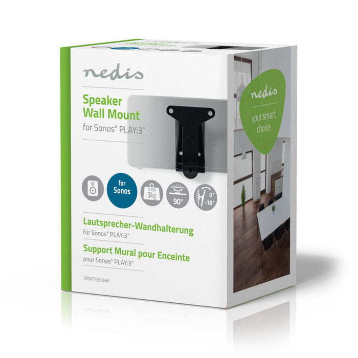 Luidspreker Muurbeugel | Sonos® PLAY:3? | Kantel- en zwenkbaar | Max. 3 kg