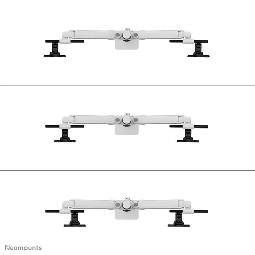 Neomounts DS65S-950WH2 Monitorarm - Elegante Vollbewegungsstütze für 24-34 Zoll