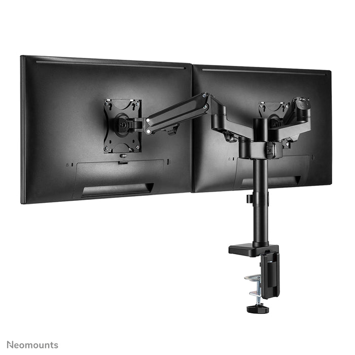 DS70-750BL2 vollbewegliche Monitor-Tischhalterung für 17-27-Zoll-Bildschirme – Schwarz