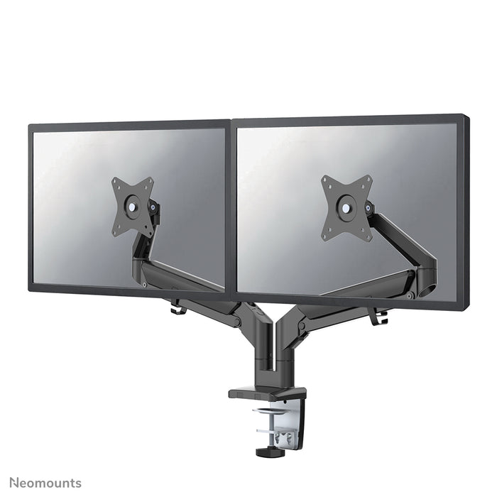 DS70-810BL2 vollbewegliche Monitor-Tischhalterung für 17-32-Zoll-Bildschirme – Schwarz
