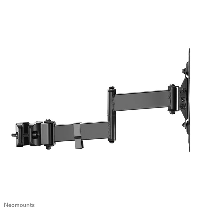 FL40-450BL12 vollbewegliche TV-Stangenhalterung (Ø28–50 mm) für 23–42-Zoll-Bildschirme – Schwarz
