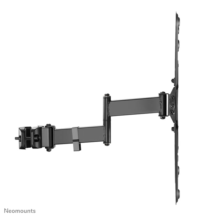 FL40-450BL14 vollbewegliche TV-Stangenhalterung (Ø28–50 mm) für 32–55-Zoll-Bildschirme – Schwarz
