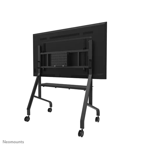 Neomounts FL50-575BL1 Vloersteun: Mobiele Oplossing voor 65-110 inch TV's - Zwart