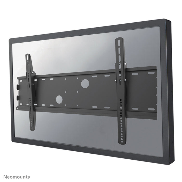 PLASMA-W100BLACK ist eine flache Wandhalterung für Flachbildschirme bis 85 Zoll (216 cm).
