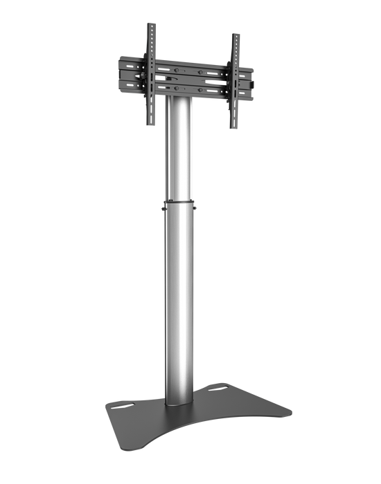 Wolff Mount Universeller Aluminium Verstellbarer schlanker TV-Standfuß |32 -70 Zoll |Präsentationssäule |VESA 800x400 |10 Jahre Garantie