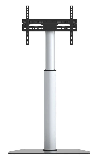 WOLFF MOUNT TV Bodenständer Schwarz – Universeller TV-Ständer 32 bis 70 Zoll – Höhenverstellbar – VESA bis 800x400 – Max. 50 kg – Freistehend