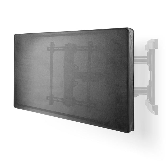Outdoor TV-Schutzhülle | 30" - 32" | Hochwertiges Oxford-Gewebe | Separates Fach für Fernbedienung | Schwarz
