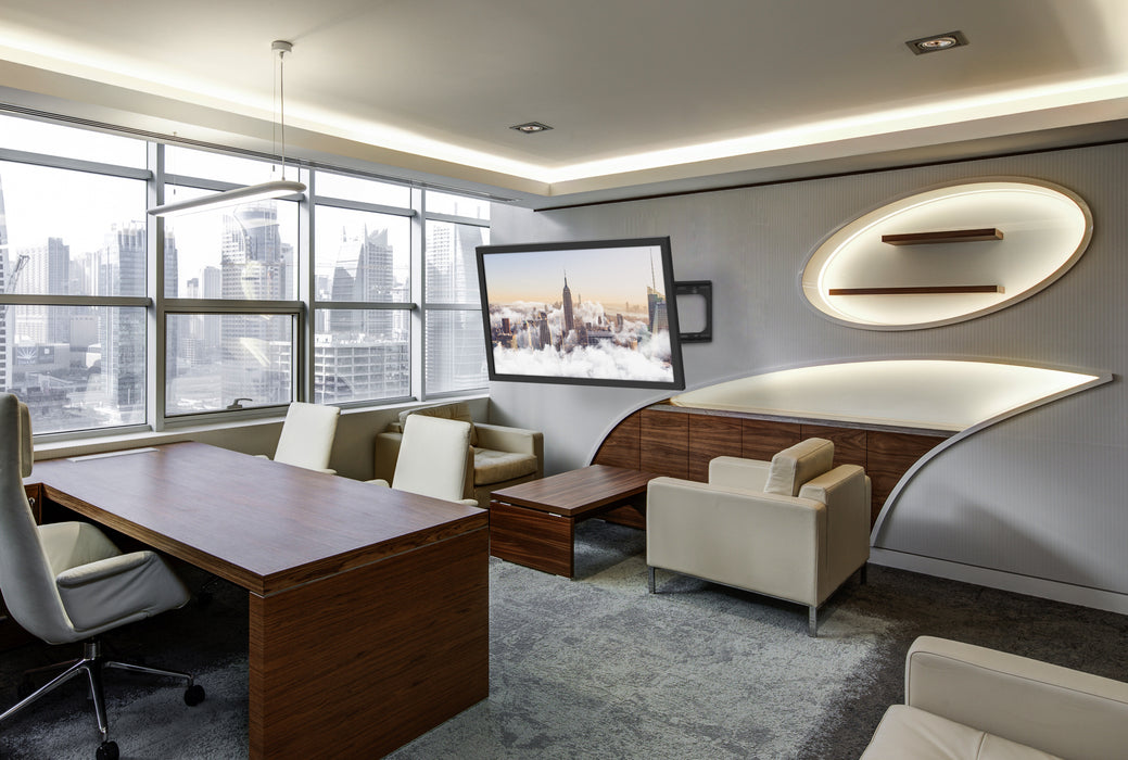 Heavy Duty TV-Halterung | 37 bis 90 Zoll | 2-Arme | VESA 600x400 | Cinewall geeignet | Universell | Horizontale Ausrichtung