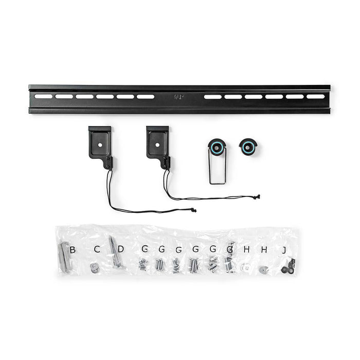 TV-Wandhalterung | Ultraflache Wandhalterung fest montiert | 42 - 65" | 45 kg