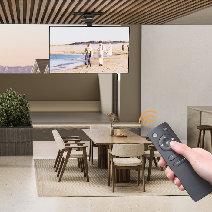 Wolff Mount Elektrische Deckenhalterung für TV bis 86 Zoll | 45 kg | VESA 800x400