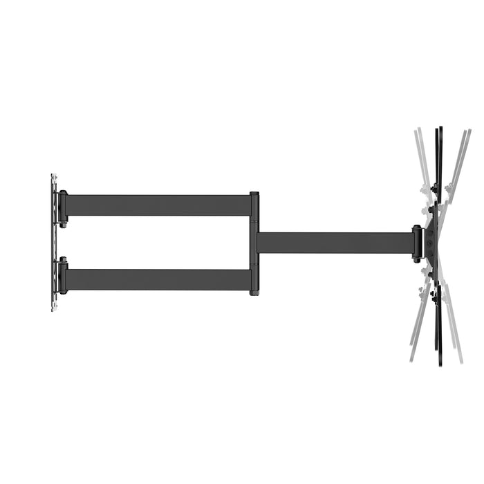 Wolff Mount Lange TV-Halterung für Philips 32-65 Zoll (73 cm von der Wand) | Universal | VESA 400x400