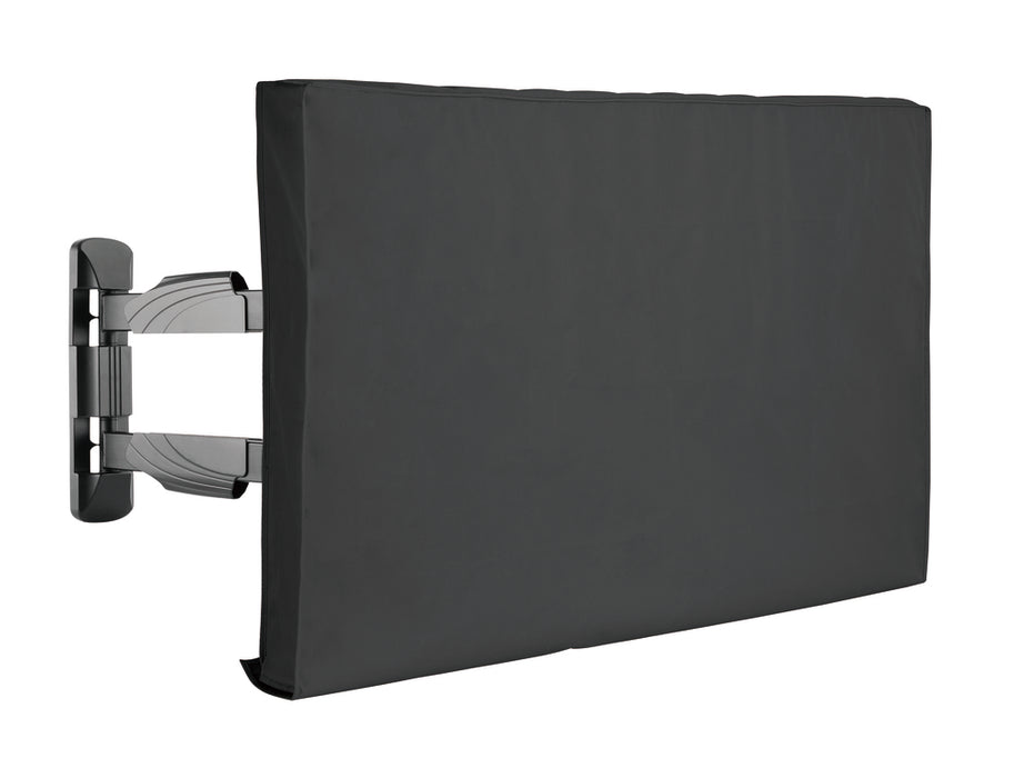 Outdoor TV-Schutzhülle | 40" - 43" | Hochwertiges Oxford-Gewebe | Separates Fach für Fernbedienung | Schwarz