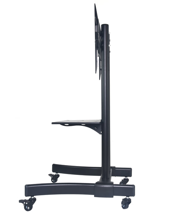 Wolff Mount universeller TV-Bodenständer für Bildschirme bis 70 Zoll [Niedriges Modell]