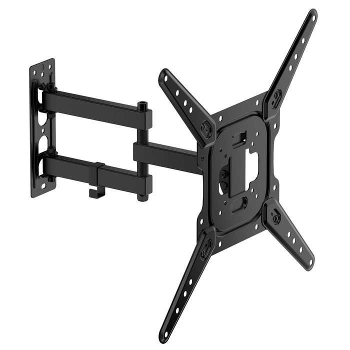 Wolff Mount BUDGET Drehbare Wandhalterung für Bildschirme bis 43 Zoll |VESA 400x400|Universal