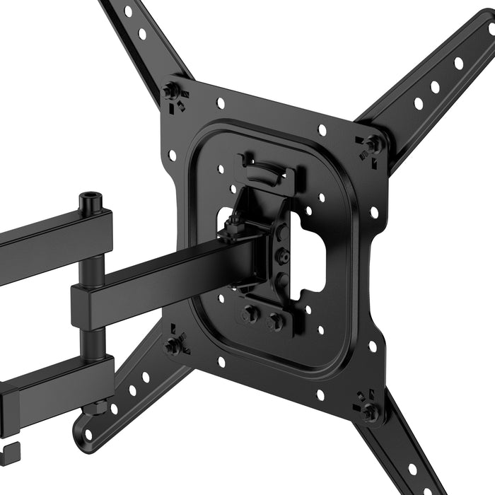 Wolff Mount BUDGET Drehbare Wandhalterung für Bildschirme bis 43 Zoll |VESA 400x400|Universal