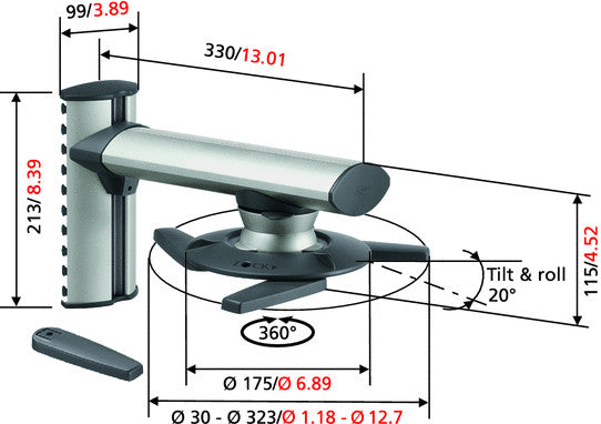 Vogels EPW 6565 Projector/Beamer wandoplossing