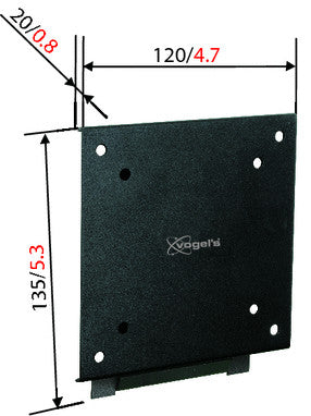 Vogels VFW 030 SCHWARZ LCD/TFT-Wandhalterung