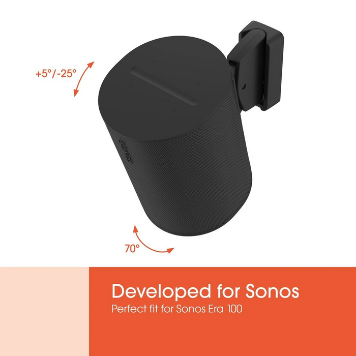 Sonos Era 100B Vogel's Wandhalterung Schwarz